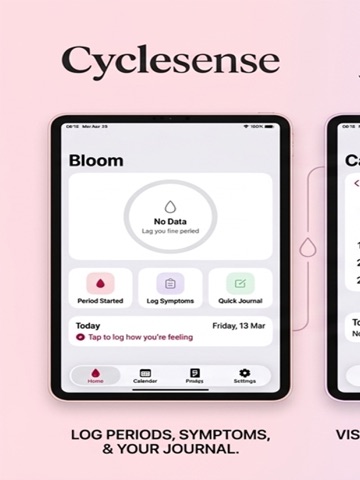 CycleSense iPad screenshot