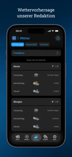 Screenshot von Hessenschau - Nachrichten auf dem iPhone 5