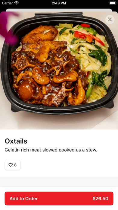 Caribe Express iPhone screenshot 3 - Food & Drink app