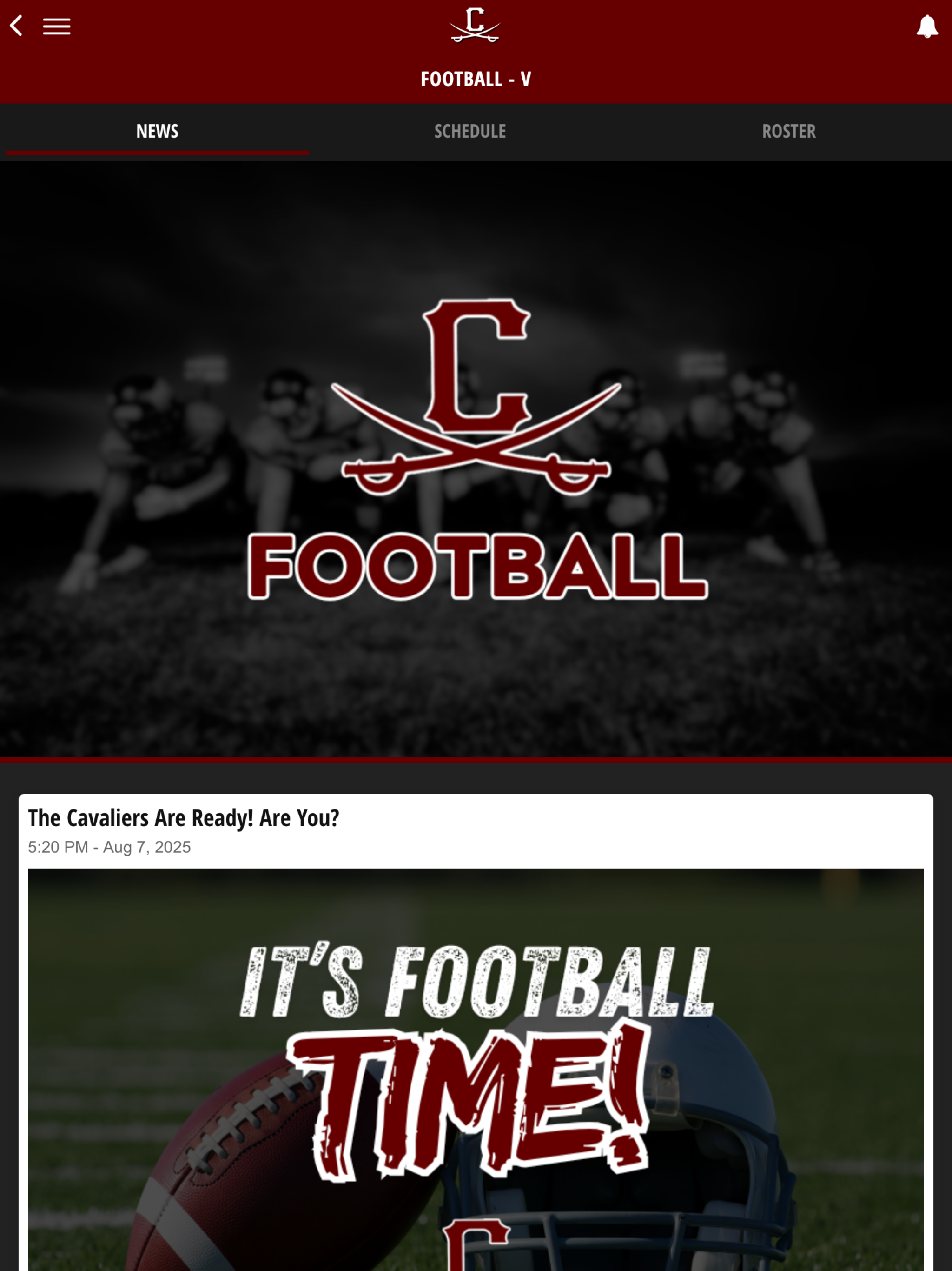 Caledonia Cavaliers Athletics screenshot 12