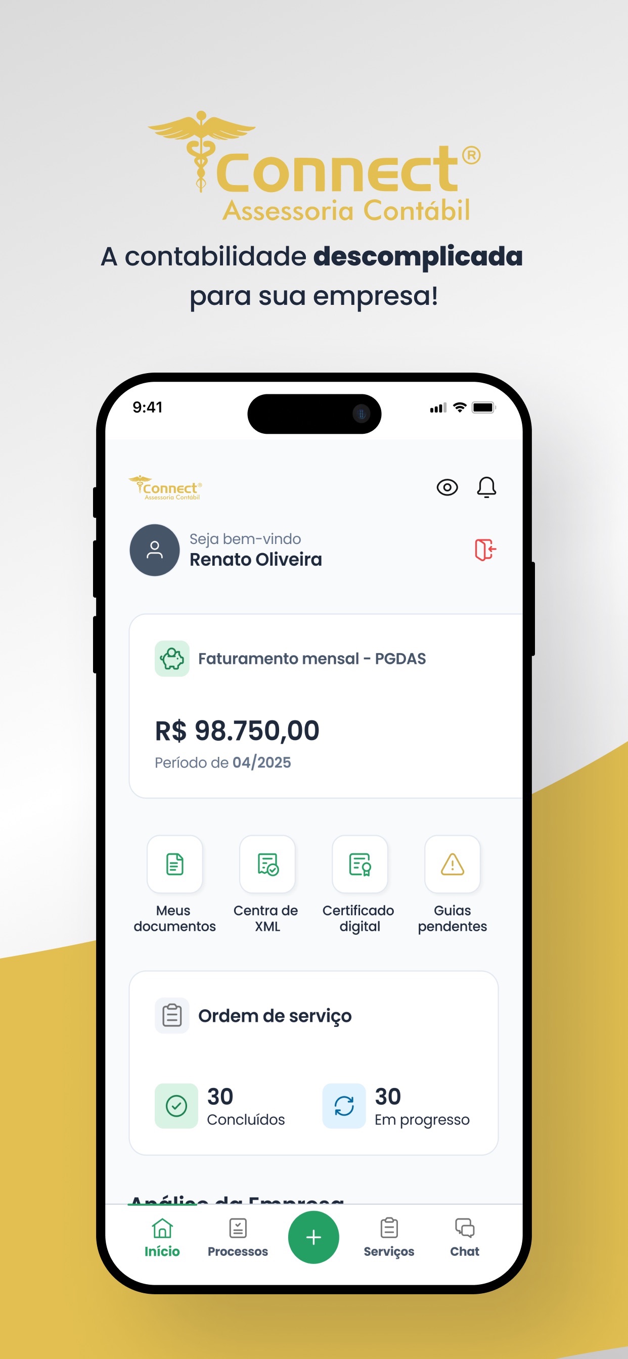 Screenshot 1 of Connect Assessoria Contábil