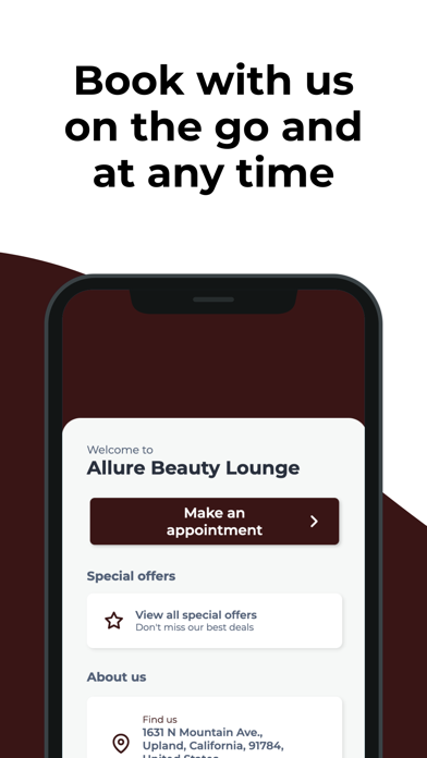 Allure Beauty Lounge Screenshot