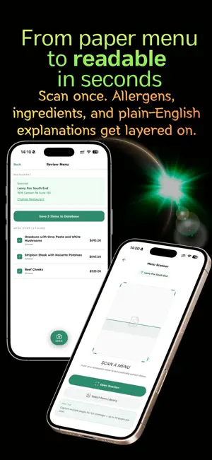 Gustia: Allergen Menu Scanner screenshot 3