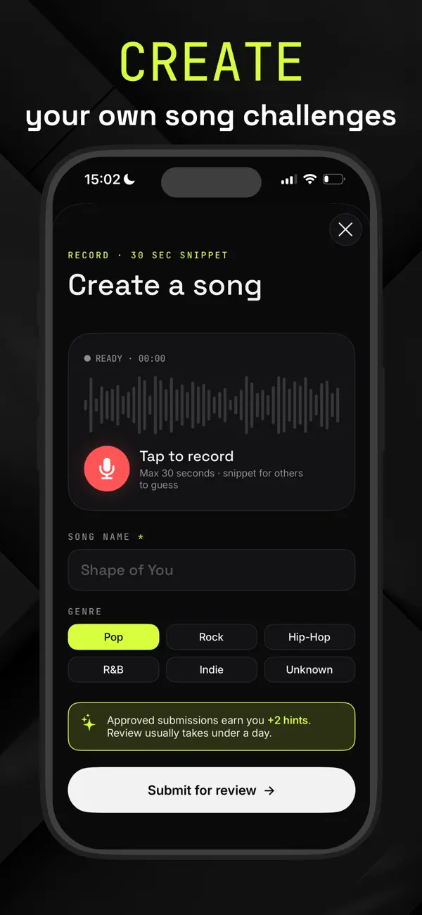 Screenshot #3 pour Whats Song -wacky music trivia