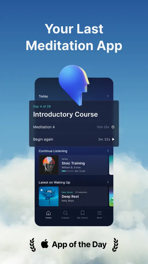 Waking Up, App Store screenshot 1
