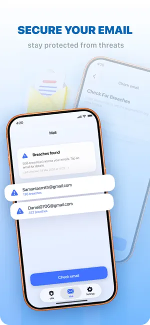 VPN Proxy Mail Guard: GoMask screenshot 3