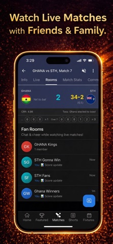 LiveScoreX – Cricket Live Screenshot 3 of 7