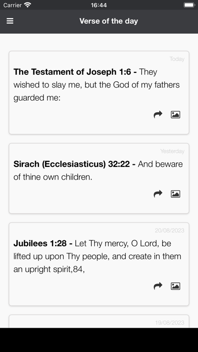 Bible Apocrypha Now Screenshot