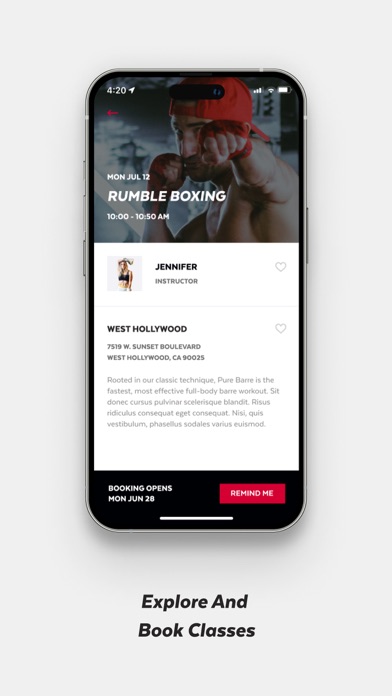 Rumble Boxing - Group Fitness Screenshot