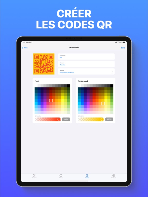 Screenshot #6 pour QR Code Scanner ®
