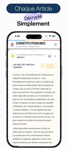 Constitution RDCongo screenshot 10