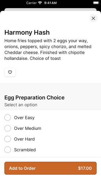 App screenshot