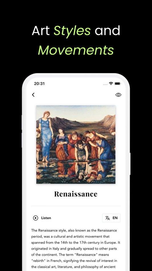 #8. Learn Art History - Artify (iOS) 由: Hasret Ozkan