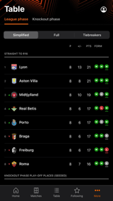 UEFA Europa League Official screenshot