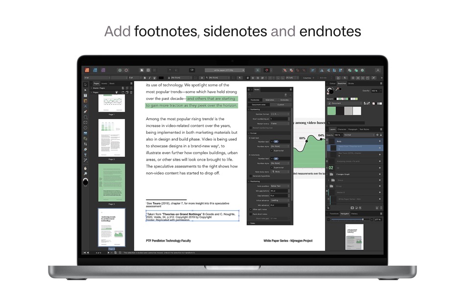 #3. Affinity Publisher 2 (macOS) 由: Serif Labs