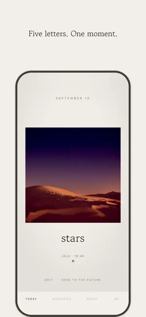 FiveLeaf - Five Letter Diary screenshot 1