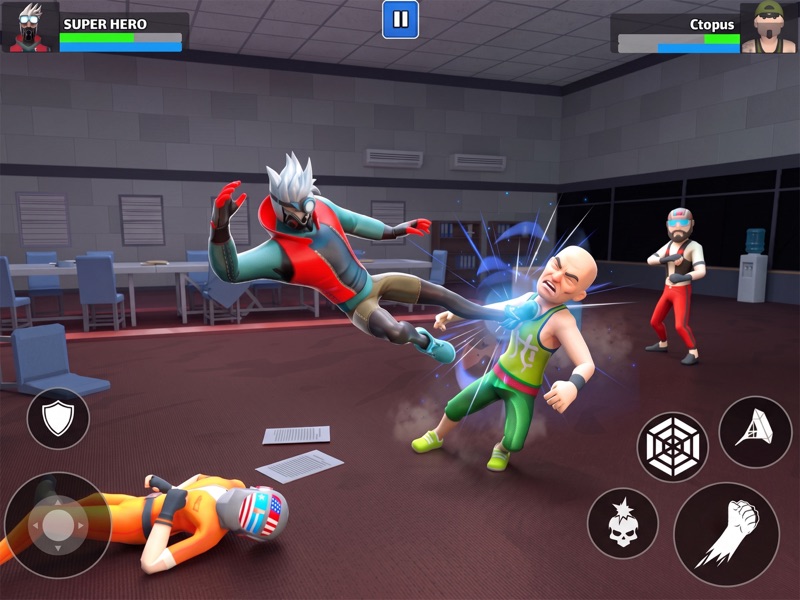 Super Rope Hero : superheroes screenshot 9