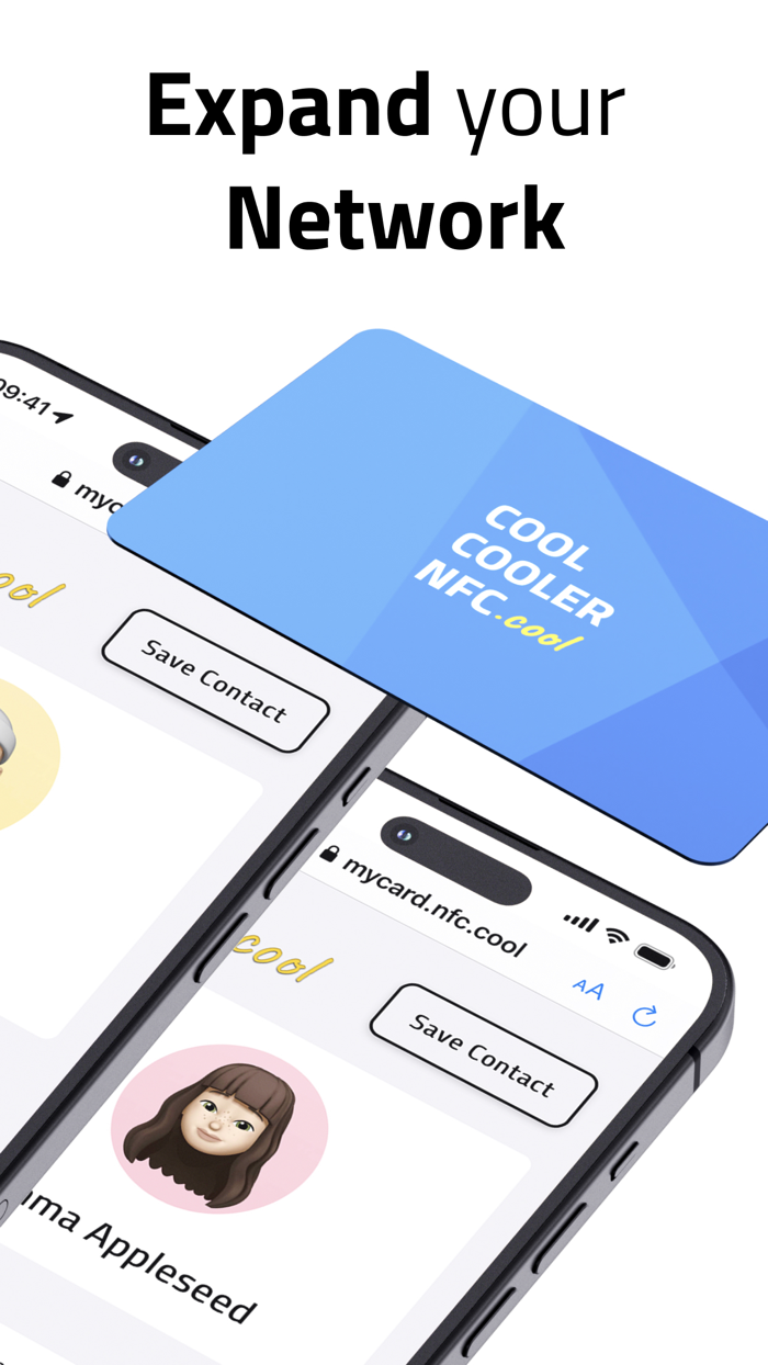 NFC.cool Business Card Maker