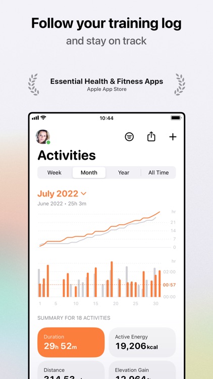 Workout Tracker Gentler Streak screenshot-7