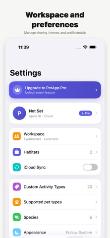 PetLog: Pet Care Health Log iPhone screenshot