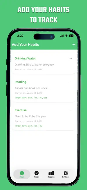 My Daily Habit Tracker: Goals screenshot 2