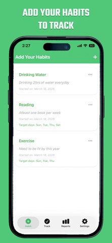 My Daily Habit Tracker: Goals screenshot