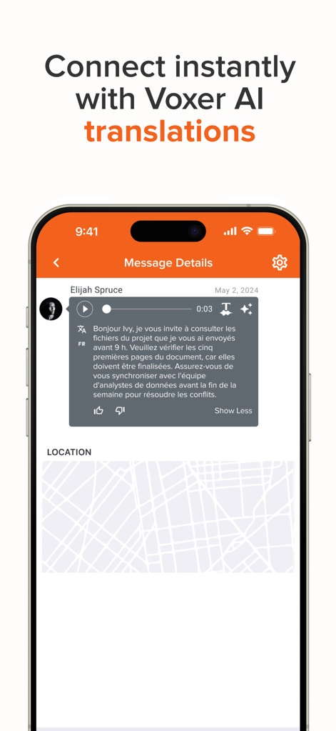 Voxer Walkie Talkie Messenger - Experience seamless cross-language communication with "Voxer AI translations," allowing users to instantly understand audio messages in different languages.