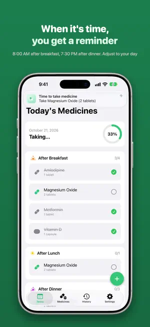 Medicine Reminder & Tracker screenshot 3