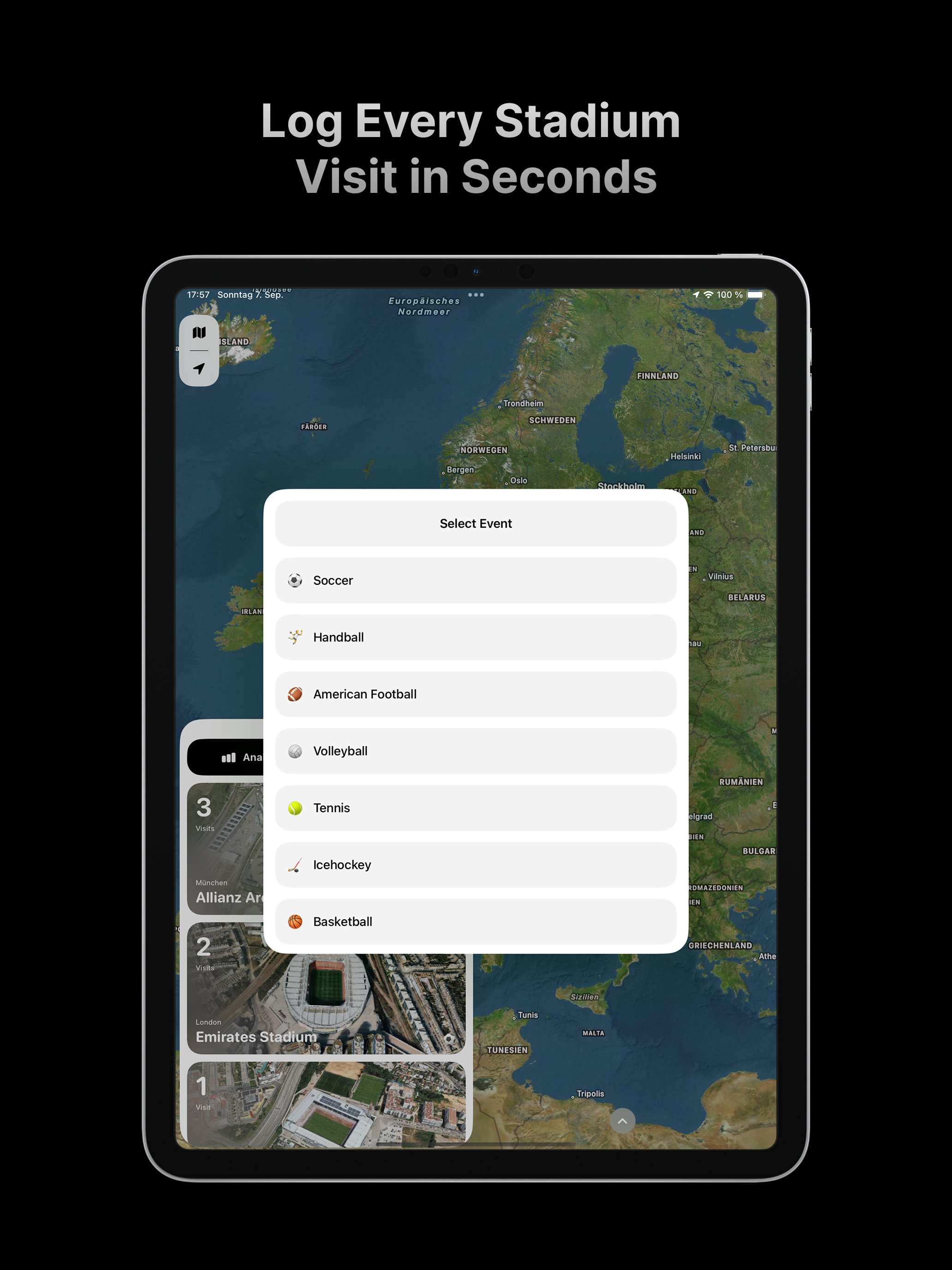 StadiumTracker screenshot 8
