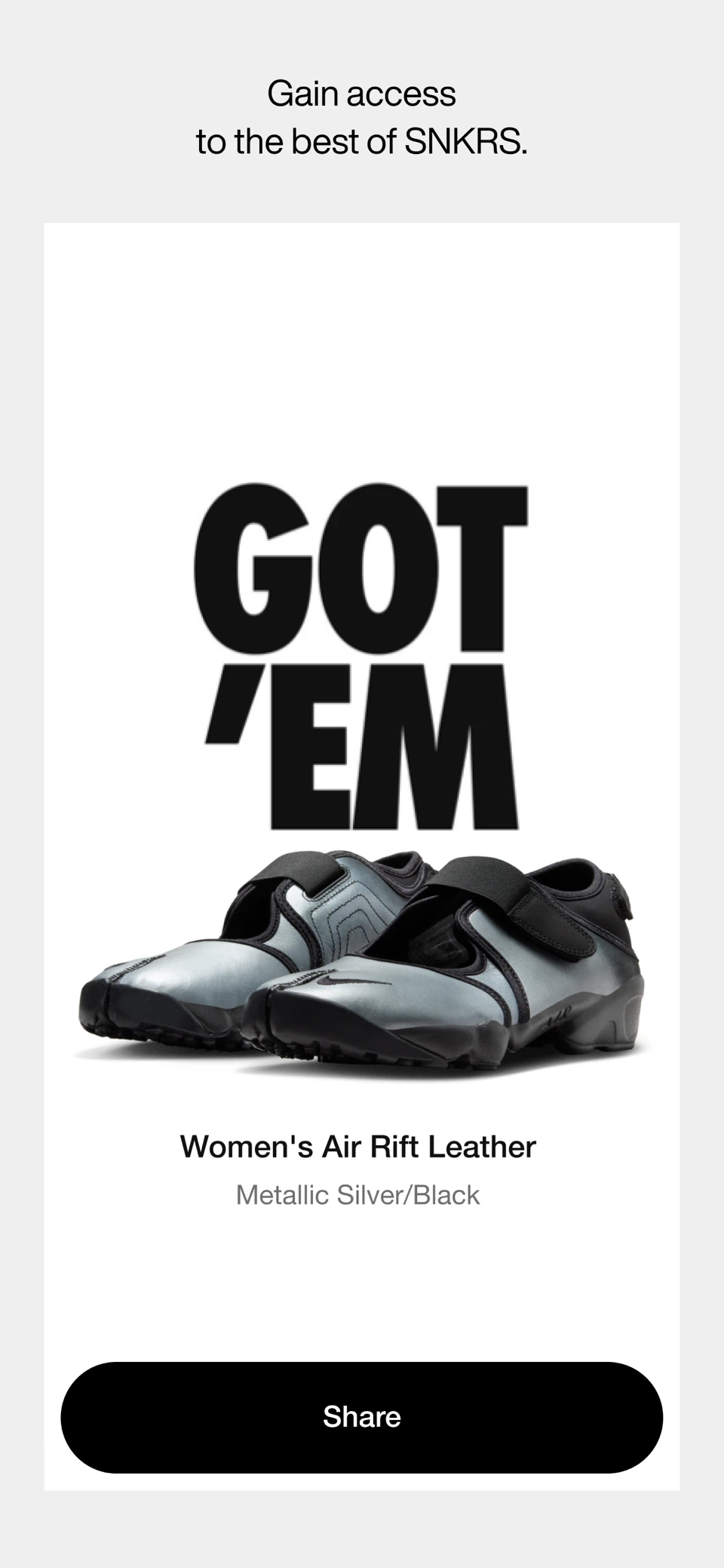 Nike SNKRS: Sneakers & Apparel screenshot