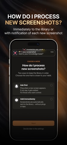 Screenshot AI Organizer iPhone screenshot