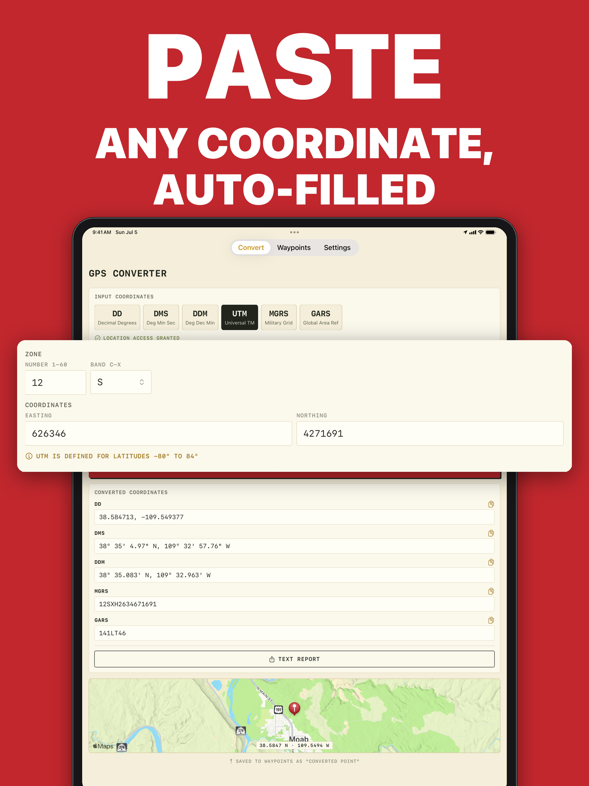 Coordinate Converter - MyGPSC screenshot 8