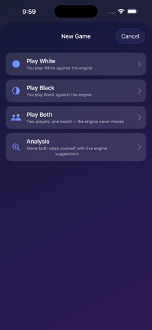 AI Chess - Andromida iPhone screenshot