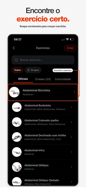 MeuTreinador: Ficha de Treino screenshot 2