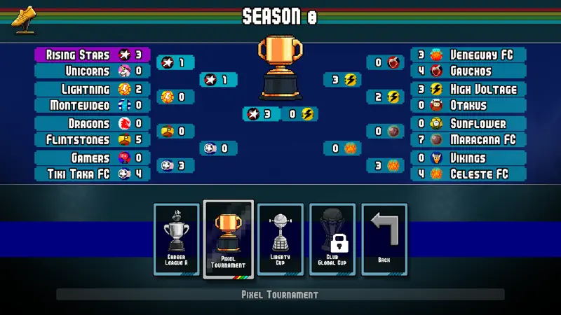 Pixel Cup Soccer - Mobile screenshot 8 of 10
