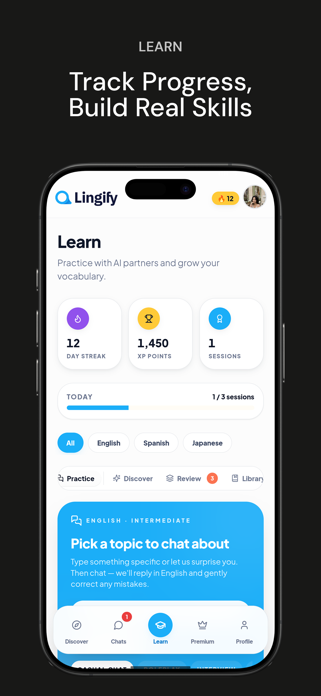 Lingify: Language Exchange Screenshot 6 of 8