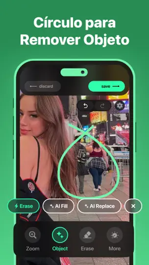 Captura de pantalla de Borrar Objetos en iPhone 5