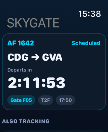 SKYGATE Flight & Delay Tracker screenshot 25