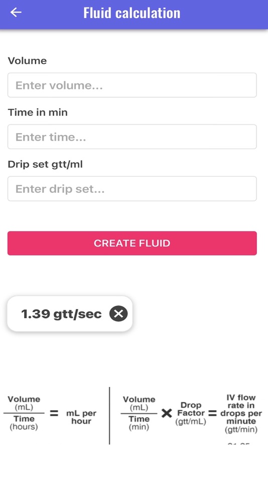 #1. EMS Drip Calc (iOS) De: National Emergency Resource Group