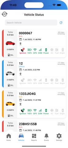 EAGLEYE GPS screenshot