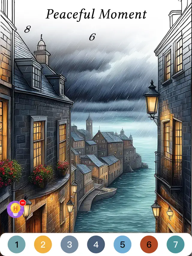 Classic Scene Color by Number screenshot 12