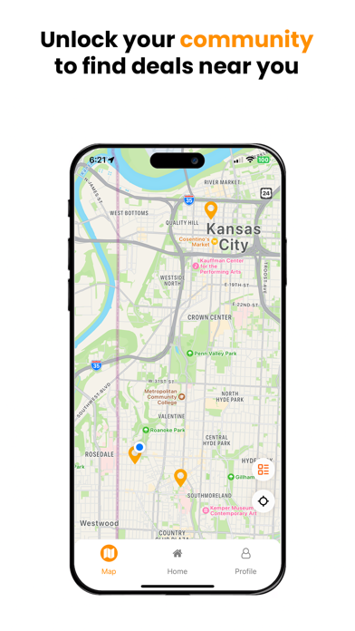 Whir - Local Deals & Events iPhone screenshot 2 - Lifestyle app