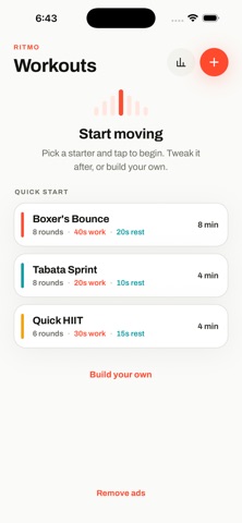 Ritmo: Interval Timer Screenshot 1 of 3
