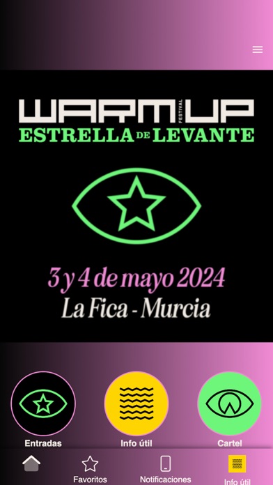WARM UP - Estrella de Levante Screenshot