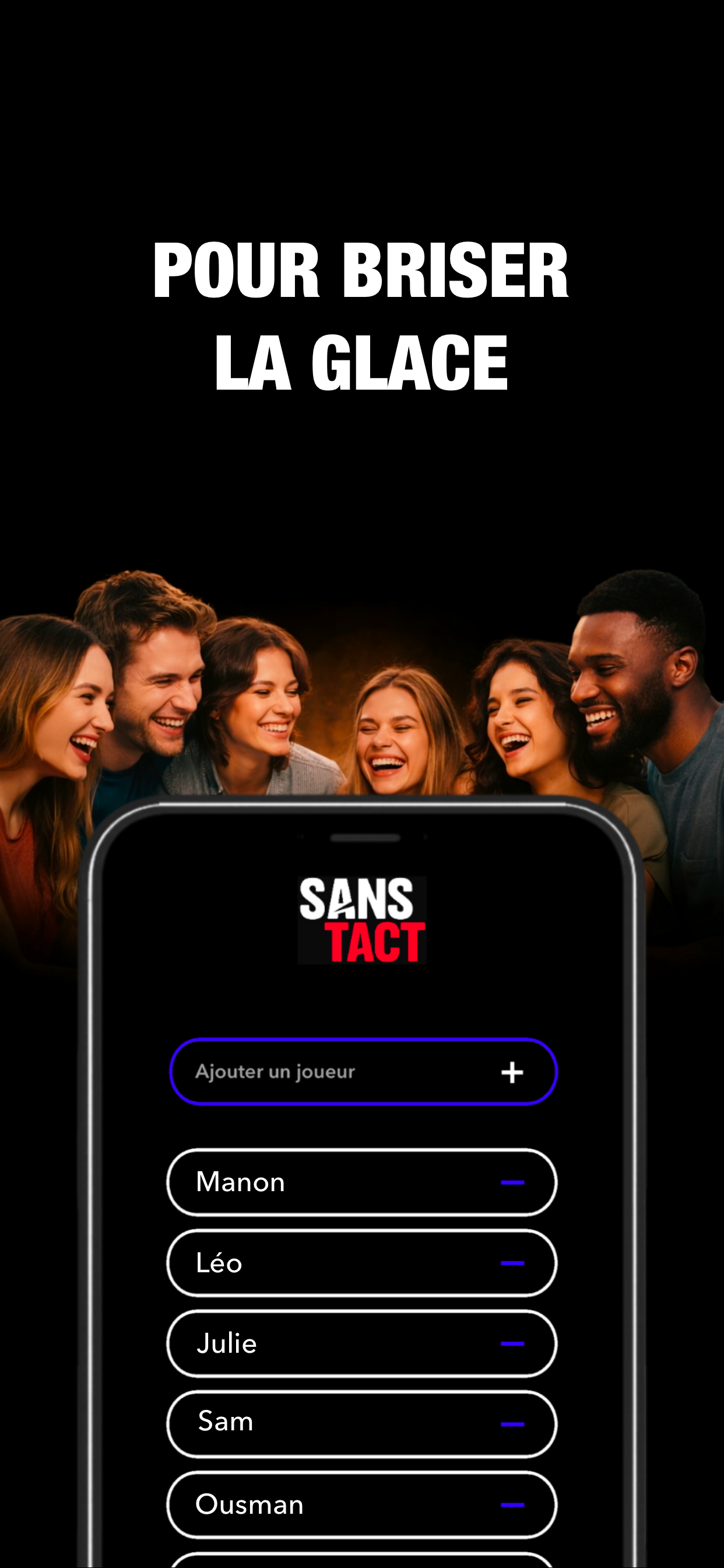 Sans Tact - Jeu de soirée