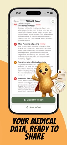 BiteSafe: Food Allergy AI iPhone screenshot