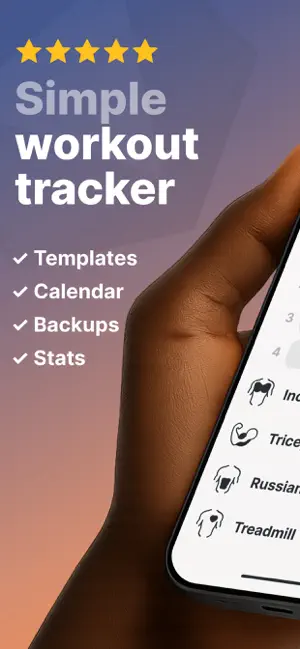 Forma: Workout Tracker Gym Log screenshot 1