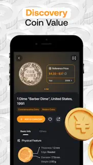 coin identifier: snap & scan iphone screenshot 3