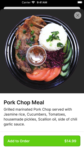 PhoGo Express iPhone screenshot 4 - Food & Drink app