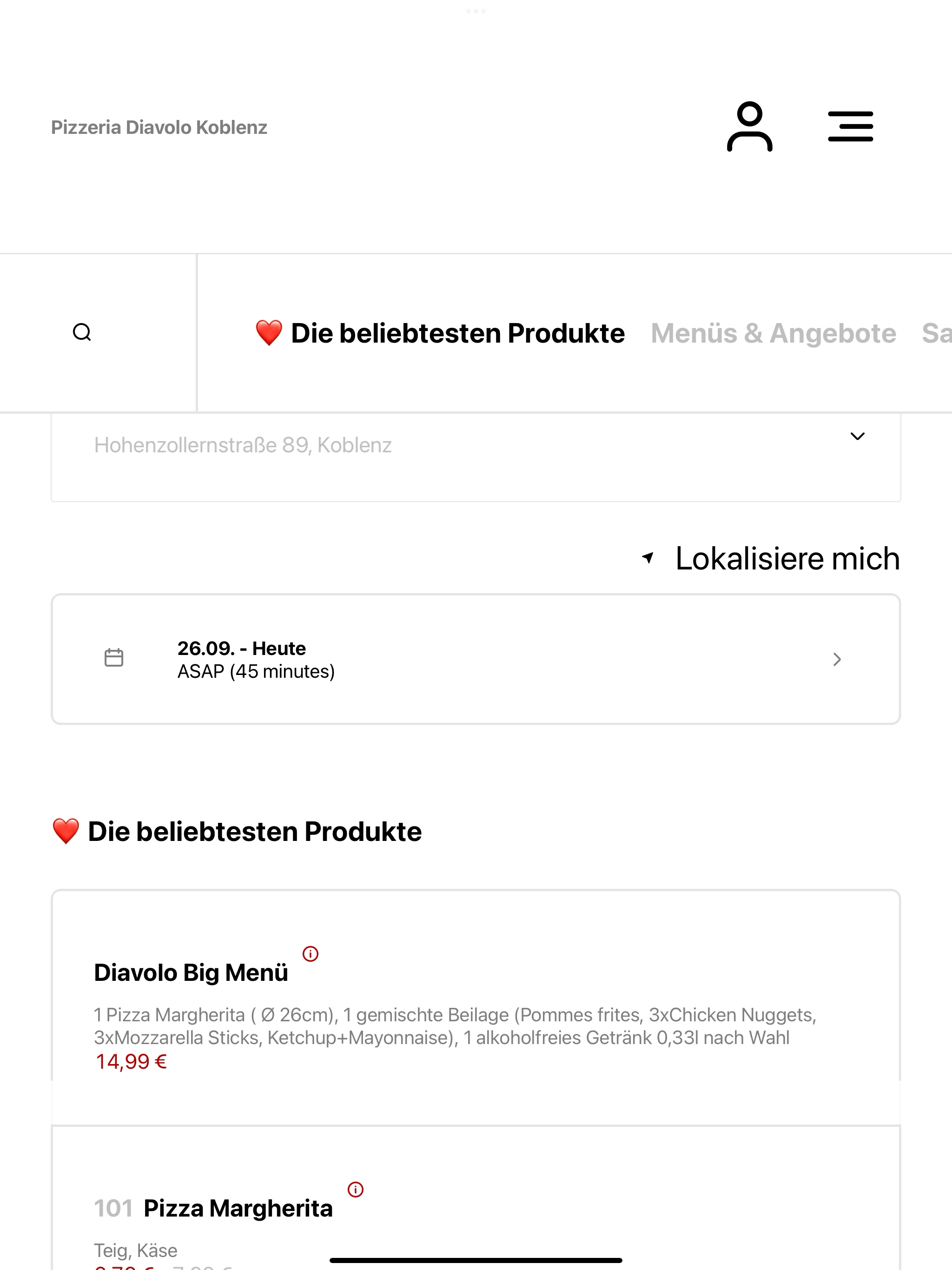 Pizzeria Diavolo Koblenz screenshot 7